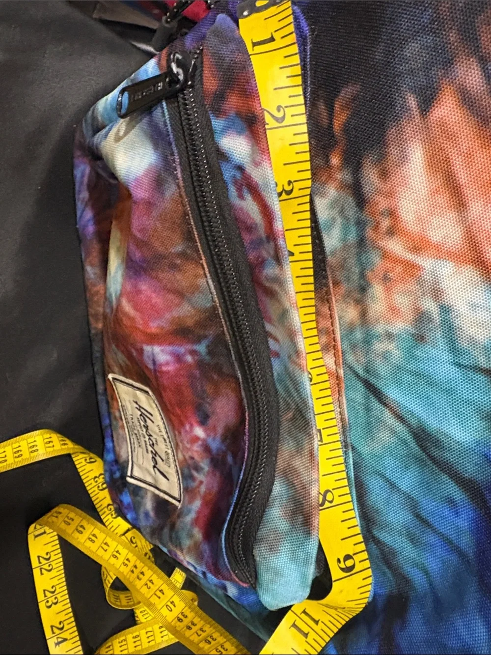 Herschel Supply Company Tie-Dye Blue Orange Multicolor Backpack